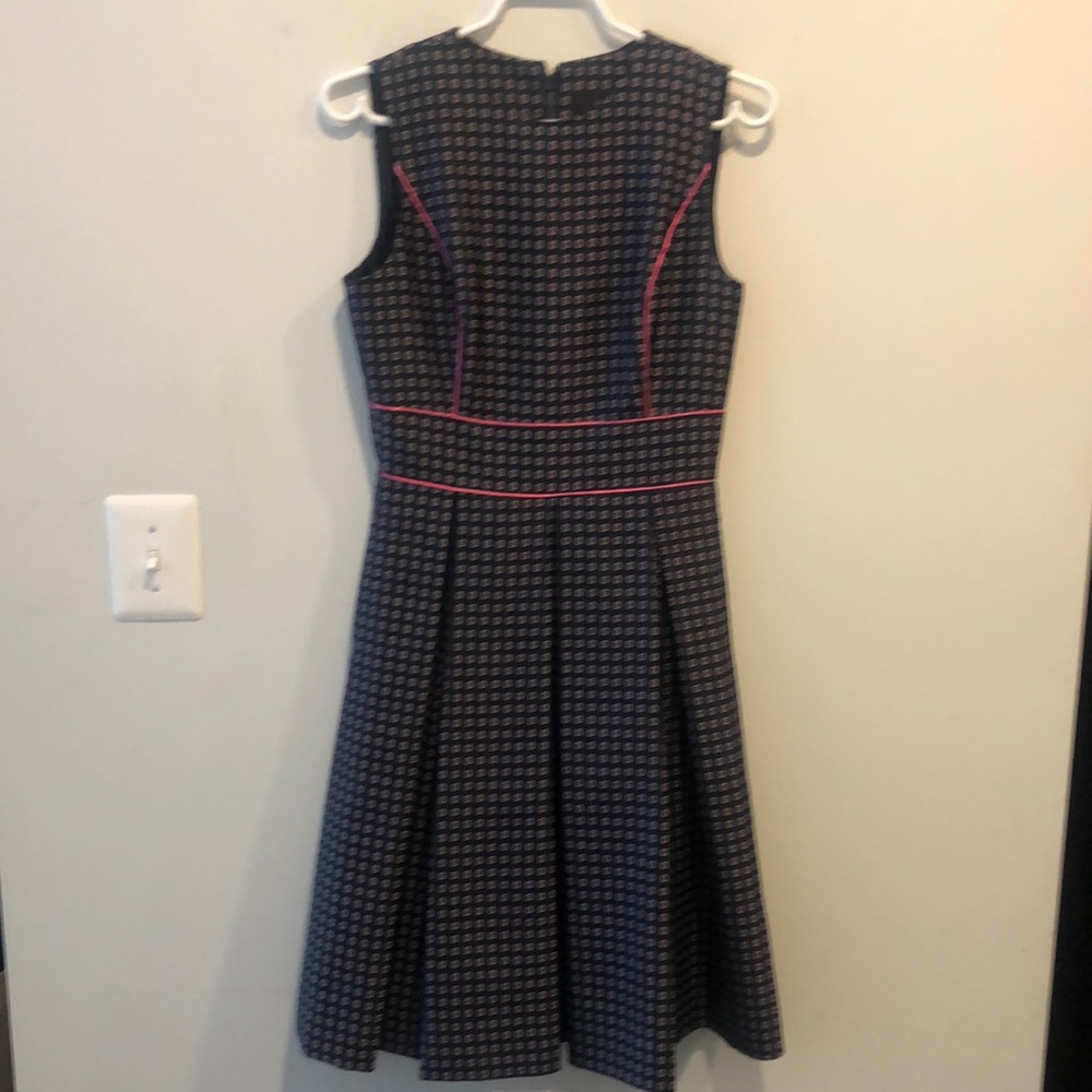 J. Crew printed A-line dress!